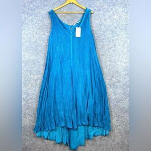 Soft Surroundings Blue Maxi Dress